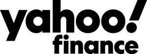 雅虎金融标志(黑色)